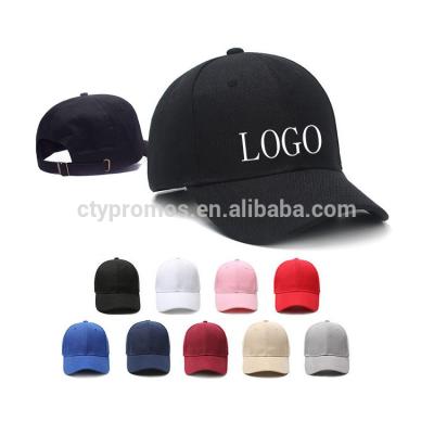 China COMMON Customized Unisex Classic Dyed Cotton Twill Metal Buckle Adjustable Strapback Dad Hat Baseball Cap for sale