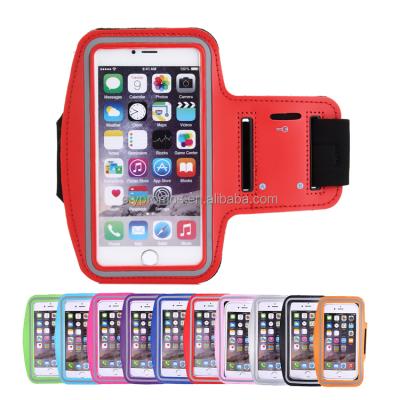 China Waterproof Custom Printed Neoprene Sports Running Jogging Phone Armband For Cell Phone for sale