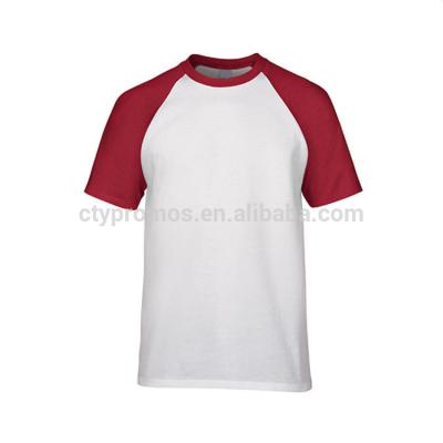 China Anti-pilling Crew 100% Customized Classic Simple White Cotton Short Sleeve Crew Around Neck T-shirt Tee With High Quality for sale