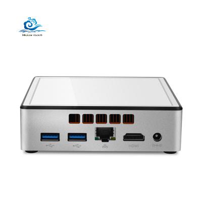 China For Home and Student Hot Selling Intel Ce-leron 3205U Processor 3205U Desktop Computer box win10 8GB Ram Fanless Embedded Industrial Mini PC for sale