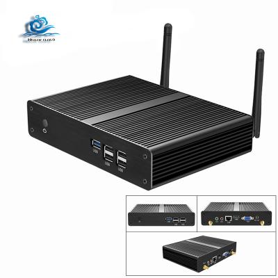 China For home and student Mini computador J1900 quad core win10 PC computer 8G Ram 60G Ram 60G SSD WIFI 5 USB VGA HTPC Desktop PC for sale