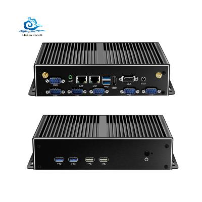 China I3 I5 I7 Ops 2Lan 2 Ddr3L 6 Rs232 6Usb Ultra Low Power 12V Industrial Pentium Embedded Window Linux Mini Pc With Wifi 3G for sale