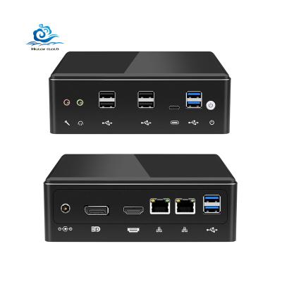 China For Gaming Mini Pc Gamer Intel Dual Core I3 I5 I7 7500U 10510U Win10 DDR4 NVMe 2 LAN H-d DP Display 4K Htpc Gaming Desktop Computer for sale