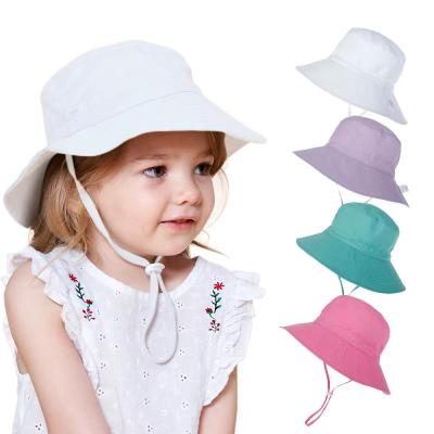 China Wholesale Casual Summer Baby Kids Sun Hat Bucket Hat For Kids for sale