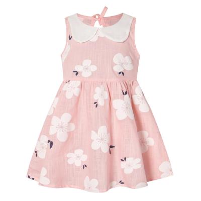 China Eco-Friendly Princess Summer Dress Kids Dresses Children Cotton Lace Dress For Girls for sale