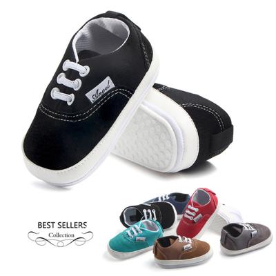 China Boy And Girl Toddler Baby Shoes Breathable Canvas for sale