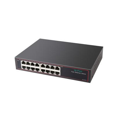 China 16 Stackable 100m+2port Single Port 1000m+1sfp Poe Switch For Security IP Camera for sale