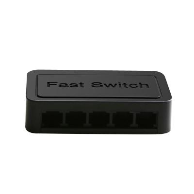 China Factory 5 Stackable Ports Unmanaged Ethernet 10/100mbps Lan Switch for sale