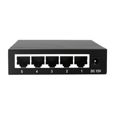 China LACP Ethernet Switch 5 Rack Mount Port Gigabit Poe Switch 5 Ports Poe 5 Ports for sale