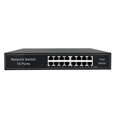 China LACP the latest 16 switch100Mbps cheap port fast ethernet switch for sale