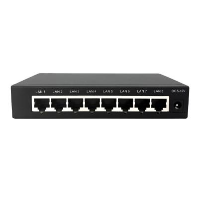 China LACP Fast 8 Port Switch With 2 Port Rj45 10/100Mbps Network Switch for sale