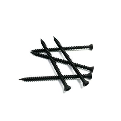 China Square Pan Trim Head Screws Fine Thread Black Phosphate Taiwan for sale