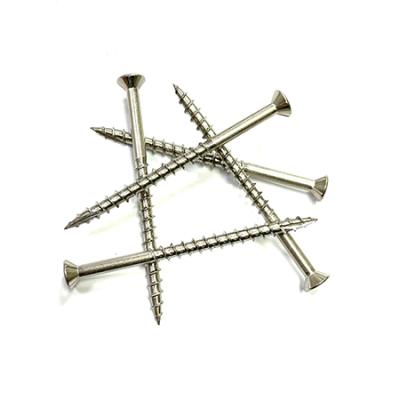 China T-17 Thread Pan Head Coarse Point Stainless Steel Screw Decking Screws Taiwan for sale