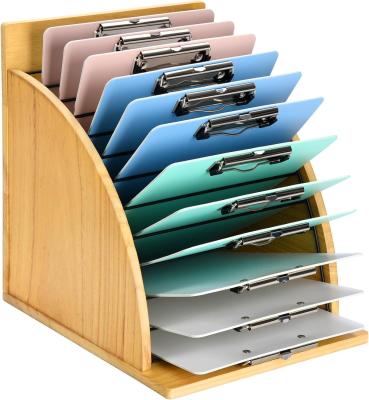 China Multifunction Wooden Clipboard Organizer for Classroom and Office Wooden Lockable for sale