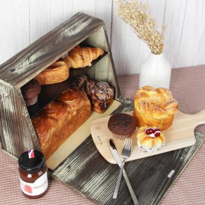 China Handmade Table Organizer for Bread Wooden Plain Color or as Your Color Household Items for sale