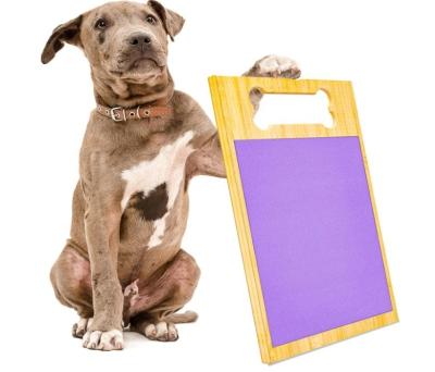 China Carpeta de uñas para perros Pad de rascado de gran cantidad ventaja para las uñas de trituración de uñas de perros en venta