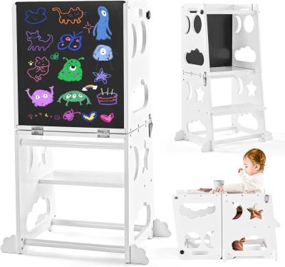 China Living Room Furniture Children Kitchen Step Stool for Learning Standing Tower for sale