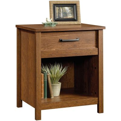 China Solid Wood Nightstand with Storage Drawer Custom Size Sofa Side End Table Bedside Table for sale