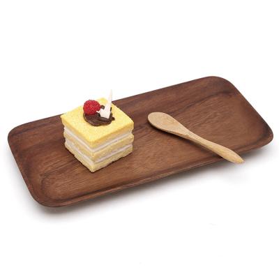 China 24.8x12.8x2cm Eco-Friendly Wood Serving Trays in Custom Nordic Style with Free Sample for sale