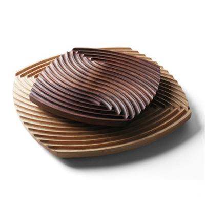 China Country style wooden snack tray custom size serving wood tray wooden trays for decor for sale