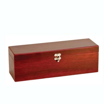 China 750ml Burned Printing Wine Gift Box for Design Fashion MDF Wood Construction for sale