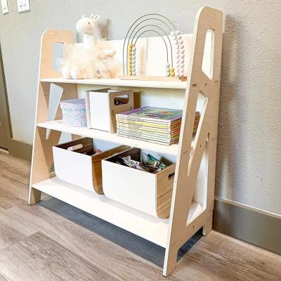 China Kids Room Storage Montessori Wooden Toy Storage for Playroom and Nursery Furniture for sale