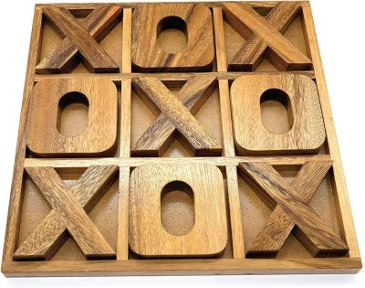 China Wooden XOXO Family Board Game for Women Perfect Travel or Backyard Entertainment for sale