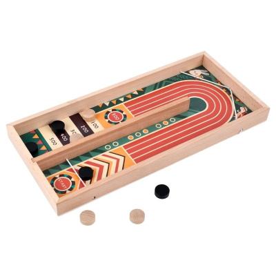 China Laser Engrave Printing Multi-Color Fast Sling Puck Game Shot Toy for Educational Play for sale