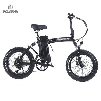 China Multifunctional OEM 48V Folding Long Range Battery Mountain Fat Tire E Bike 500W Motor City Outdoor Foldable Electric Bike ebike 8 Speed for sale