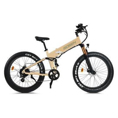 China GDSEN X3 Pro 750W 10.4AH 20 Inch Multifunctional Alloy W-PAS Electric Ebike Fat Tire Folding Bicicleta Electrica for sale