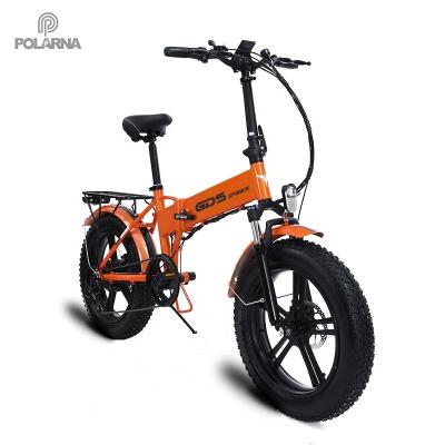 China Retro Multifunctional City Ebike 20 Inch Best Quality Fat Tire 500w/750w Electric Bike Folding e Bike For Adults With 48v Lithium Battery for sale