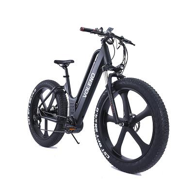 China Multifunctional VOLENO 20 Inch Mountain Bike 48v Fat Tire Ebike Lithium Battery Electric Bicycle for sale