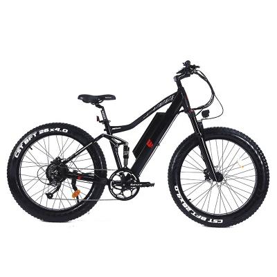 China 48v 500w Multifunctional Enduro E-Bike Full Suspension Belt Drive Electric Bike for sale