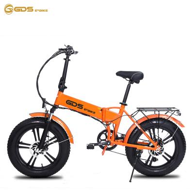 China Wholesale OEM/ODM Factory Multifunctional Electric Bike Tire Mountain Ebike GDSEN EP-2 Folding Bicycle for sale