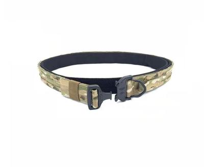 China Men's Tactical Nylon Stretch Belt Casual Waist Belt Quick Release Buckle for sale