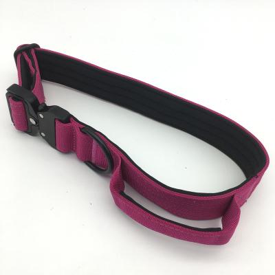 China Wholesale Quick Release Tactical Dog Collars, Advanced Adjustable Waterproof Pet Dog Collars And Belts for sale