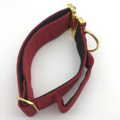 China Quick Release Customized Hot Selling Flower Woven Heavy Belt Pet Safety Dog Collar Waterproof Cute Waterproof Nylon Barred for sale