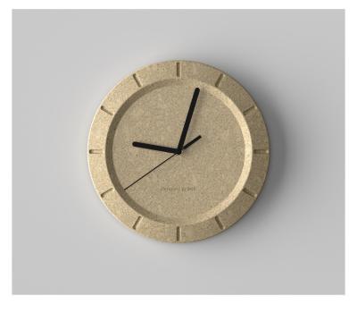 China Best decoration wall clock CLASSIC modern luxury concrete material wall clock high price wall clock for sale for sale