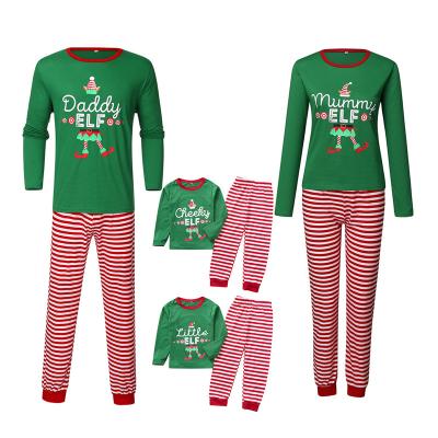 China QUICK DRY Women's Christmas Cartoon Print Pajamas Set Family Matching Design Clothes Christmas Pajamas Sets For Women for sale