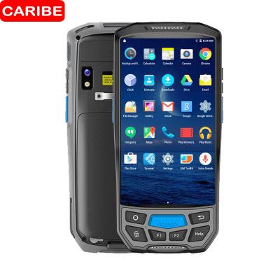 China CARIBE Handheld Computer Wireless Rugged Industrial Barcode Scanner Handheld Terminal Pda Android 7.0 with Touch Screen for Logistics Warehouse for sale