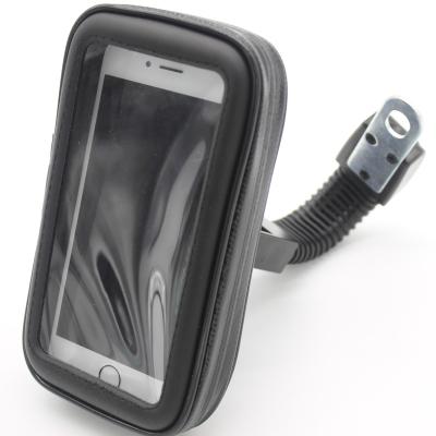 China With Waterproof Universal Mobile Phone Holder Bag Motorcycle Mobile Phone Bag Rearview Mirror Style for sale