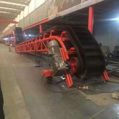 China Building Material Stores Mining Material Handling Equipment / Rubber Belt Conveyor for sale