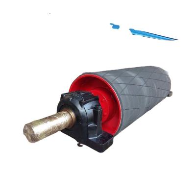 China Building Material Stores Drive Pulley With Rubber Cover Te koop