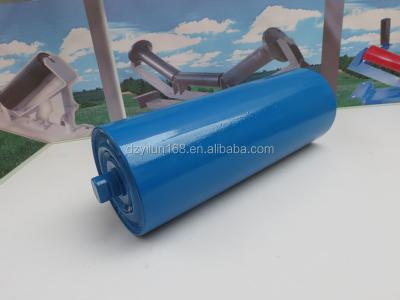 China Seamless Pipe Stone Crusher Rubber Belt Conveyor Roller, Conveyor Roller Price, Belt Conveyor Idler For Mine zu verkaufen