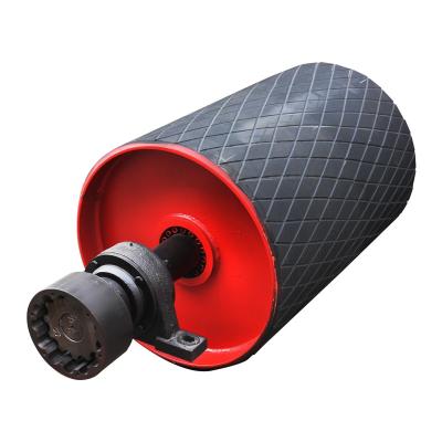 China OEM High Quality Fire Resistant Drum Drum Assembly Electric Electronic Conveyor Pulley For Mine Te koop