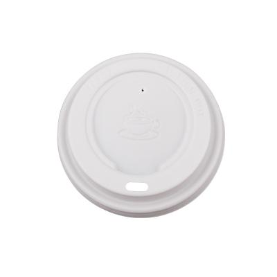 China Non Spill 7/9oz 76mm Plastic Coffee Cup Lid For Paper Cup for sale