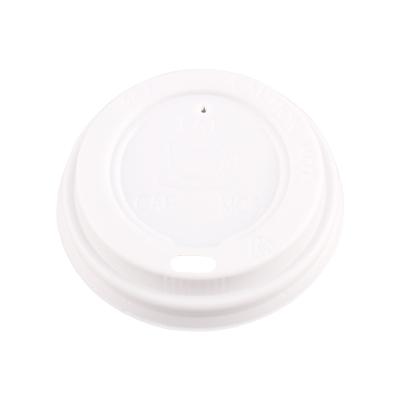 China 4oz 62mm Disposable Lid Coffee Cup Non Refillable Plastic Universal Lid for sale