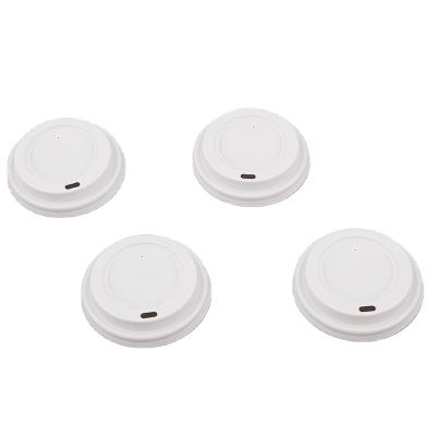 China Paper Cup TP-LD-002 Non-Refillable Lid Coffee Cup Cover Disposable Plastic Lids for sale