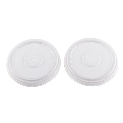 China Non Refillable Eco - Friendly Paper Cup Lid Disposable Plastic Coffee Cup Lid for sale