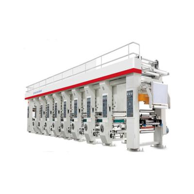 China Printing Shops 6/8/10/12 Color Computerized Automatic And High Speed ​​Rotogravure Printing Machine for sale